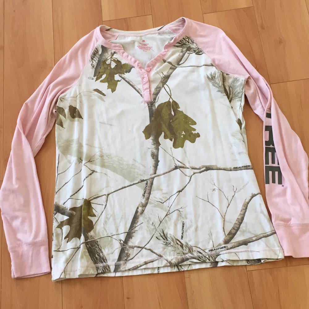 A real tree long sleeve tee shirt.